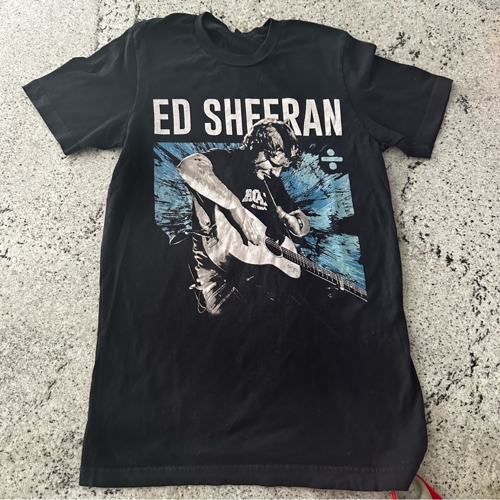 Mens Black Blue Graphic Print Short Sleeve Crewneck T-Shirt Casual Streetwear